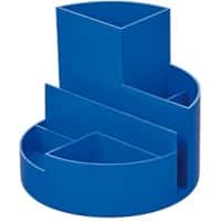 Maul Schreibtisch Organizer 6 Fächer Kunststoff Blau