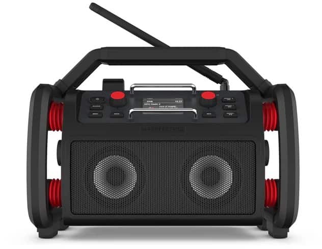 PERFECTPRO ROCKPRO Baustellenradio RP2 Schwarz