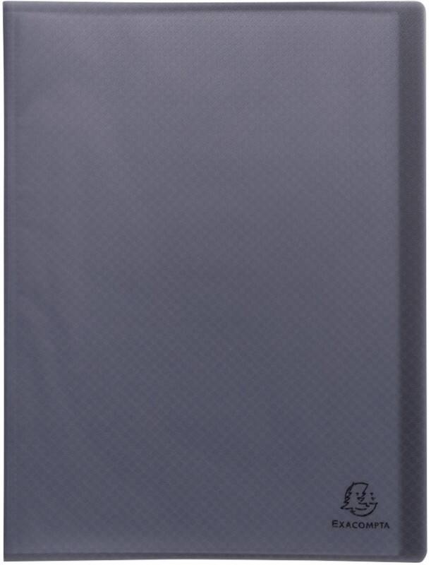 Exacompta Opak Präsentationsmappe 20 Hüllen A4 Schwarz