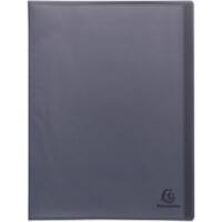 Exacompta Opak Präsentationsmappe 20 Hüllen A4 Schwarz