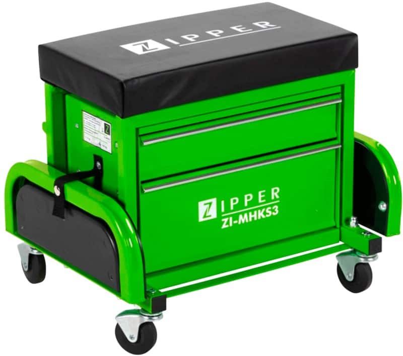 ZIPPER Montagehocker Grün 66,5 x 42 x 40,4 cm