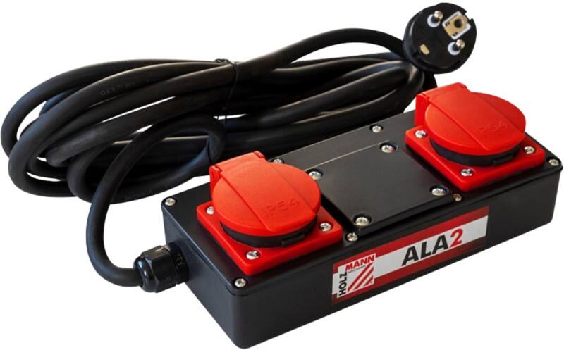 HOLZMANN Anlaufautomatik für Absaugung Rot, Schwarz 19,5 x 6,5 x 8 cm ALA2