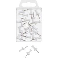 WEDO Stecknadeln Metall Weiß 20 Stück