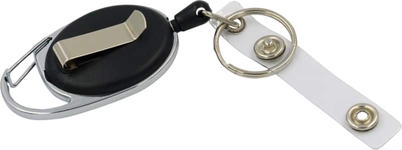 WEDO Schlüsselhalter Badge Reel Schwarz