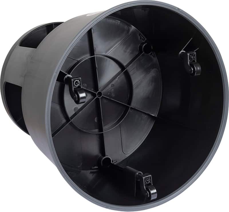 WEDO Rollhocker 428 mm PP (Polypropylen) Schwarz