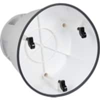 WEDO Rollhocker 428 mm PP (Polypropylen) Weiß