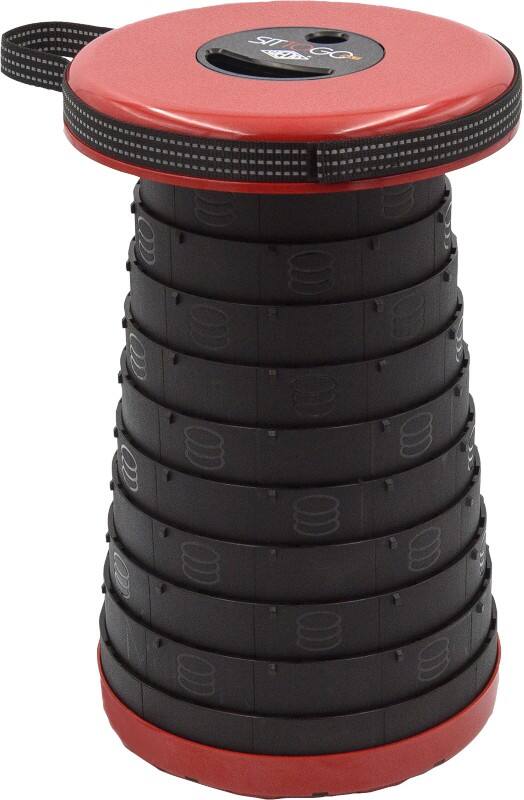 WEDO Teleskophocker 75 mm PP (Polypropylen) Rot