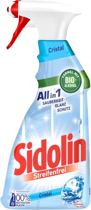 Sidolin Glas- und Fensterreinigungsspray