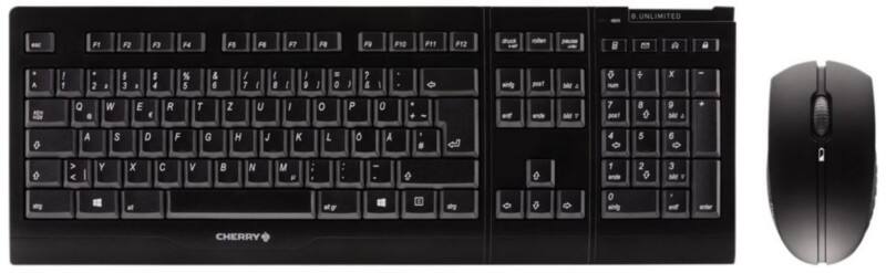 Cherry Kabelloses Tastatur und Maus Set B.Unlimited 3.0 QWERTZ DE Schwarz