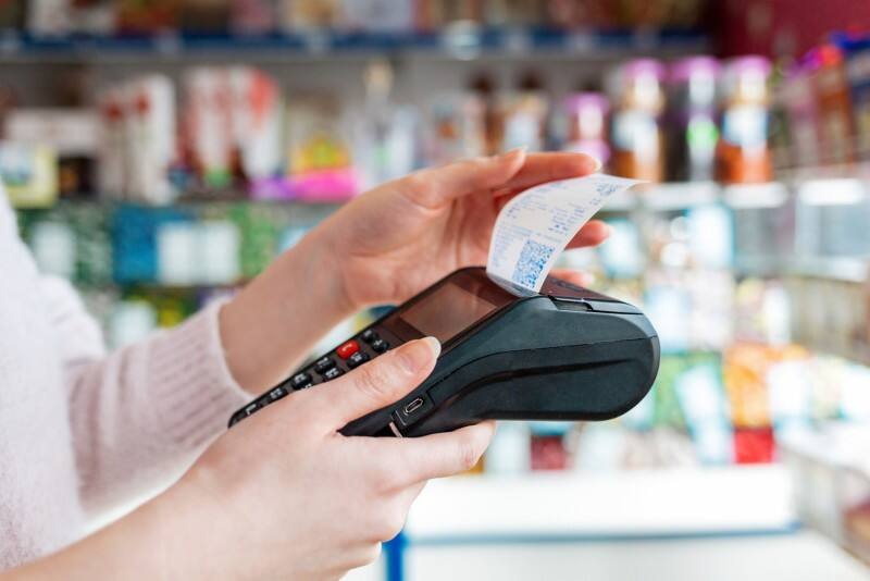 Exacompta Kassenrolle 5,7 x 4 x 5,7 cm Weiß 120 Stück