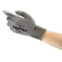 Ansell HyFlex Mechanical Protection Mehrweg Arbeitshandschuhe Nylon, PU (Polyurethan) Größe 8 Grau 12 Paar