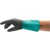 AlphaTec Wiederverwendbare Schutzhandschuhe Nitril, Nylon Größe 10 Grau, Türkis 6 Paar à 2 Handschuhe
