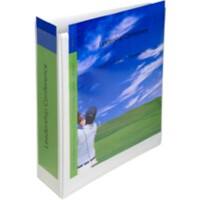 Exacompta Kreacover Schmal Ordner DIN A4 maxi 60 mm Weiß 2 Ringe 53955E Kunststoff  10 Stück