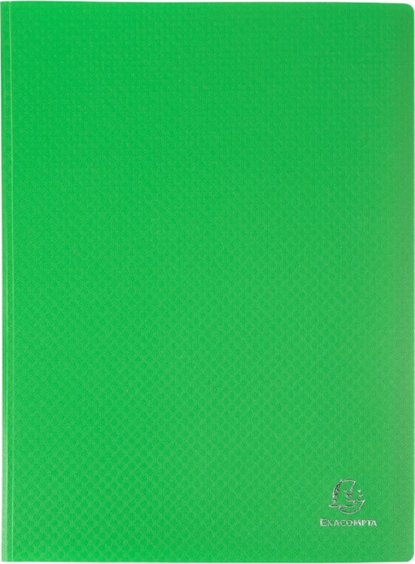 Exacompta OpaK Präsentationsmappe 60 Taschen DIN A4 Hellgrün 8 Stück