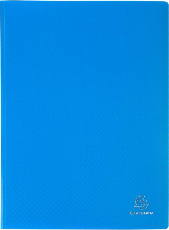 Exacompta OpaK Präsentationsmappe 80 Taschen Hellblau 8 Stück