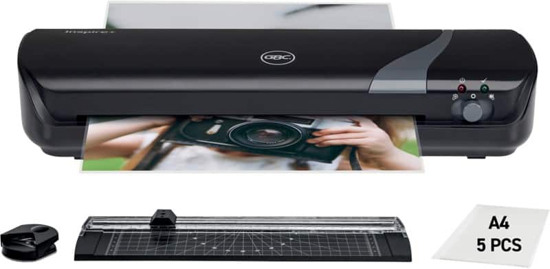 GBC Inspire+ 4-in-1 DIN A4 Laminiergerät-Set 4410036 250 mm/min. 4 Min. Aufwärmzeit Bis zu 2 x 125 (250) Mikron