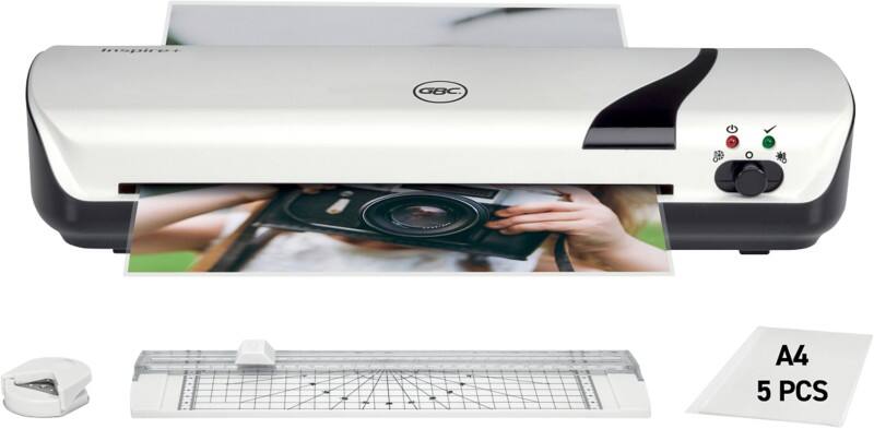 GBC Inspire+ 4-in-1 DIN A4 Laminiergerät-Set 4410034 250 mm/min. 4 Min. Aufwärmzeit Bis zu 2 x 125 (250) Mikron