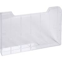 Exacompta Office Prospektständer Transparent 63858D 32,7 x 3,6 x 21,3 cm 63858D 10 Stück