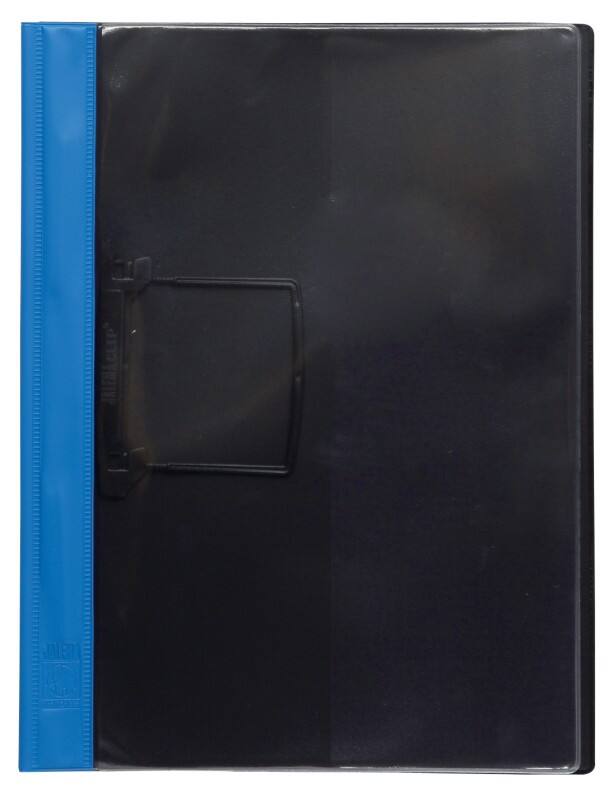 Djois Dokumentenmappe Clip DIN A4 Blau 10 Stück