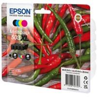 Epson 503XL Original Tintenpatrone C13T09R64010 Schwarz, Cyan, Magenta, Gelb