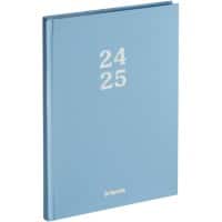 Brepols Horizon Akademischer Terminkalender 2025 DIN A5 1 Woche / 2 Seiten Niederländisch, Französisch, Deutsch, Englisch Korallenblau 2.172.0285.06.6.0