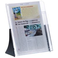 Archivo 2000 Prospektständer DIN A4 1 Ebenen Transparent 6101 CS TP 2 Stück