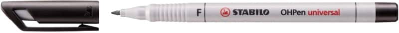 STABILO OHPen universal Folienstift Fein Filzspitze 0.7 mm Schwarz
