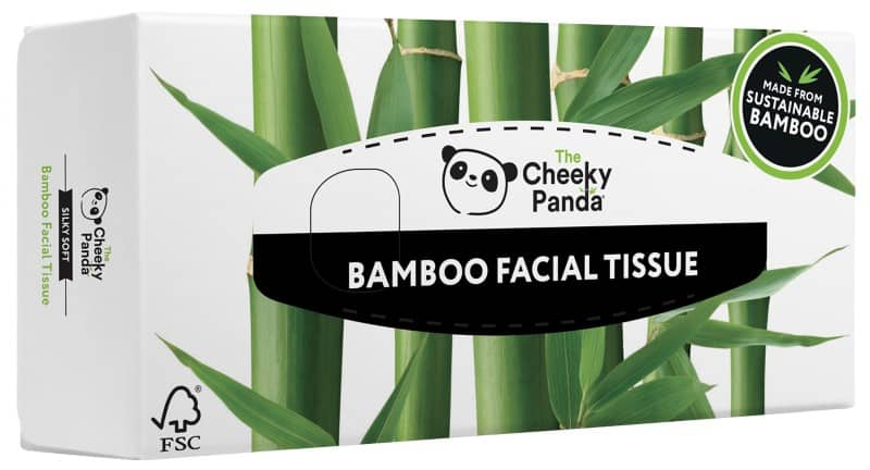 The Cheeky Panda Taschentücher 3-lagig FLAFTX12 80 Stück