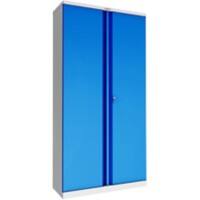 Phoenix SC Schrank Stahl 4 Abschließbar 1.000 x 500 x 1.900 mm Grau, Blau