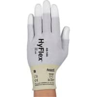 Ansell HyFlex 48-135 Mechanical Protection Handschuhe Nylon Größe 7 Grau 12 Paar 