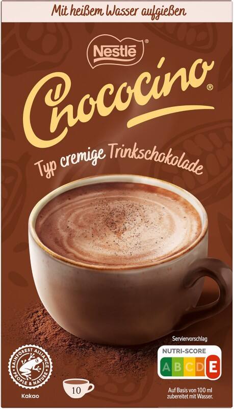 Nescafé Chococino Heiße Schokolade Sachets 10 Stück à 22 g