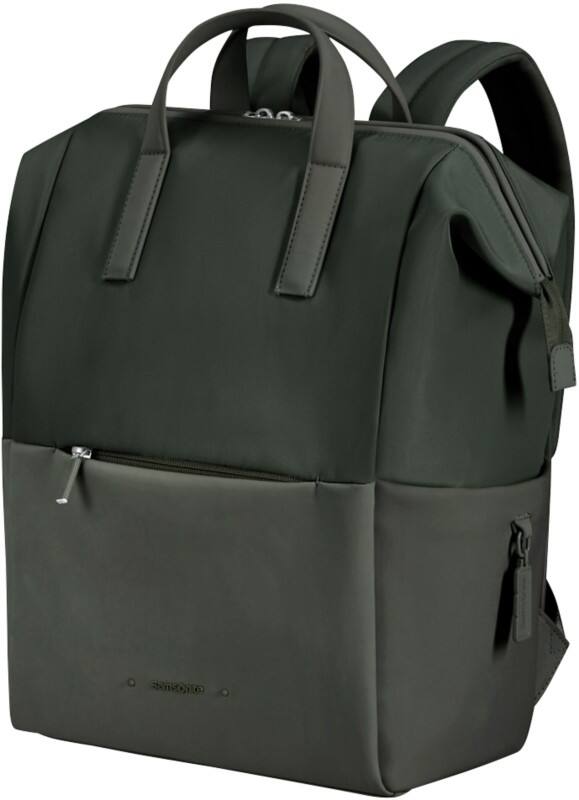Samsonite Laptop-Rucksack 14,1“ 27 x 16 x 40 cm PL (Polyester) Grün