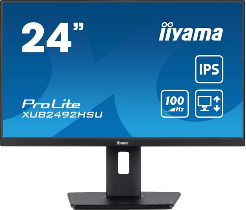 iiyama 60,5 cm (23,8") LED Monitor XUB2492HSU-B6 Schwarz