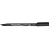 STAEDTLER Lumocolor Folienstifte Mittel Rundspitze Schwarz 10 Stück