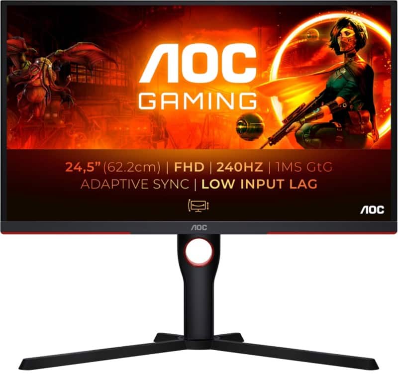 AOC G3 62,2 cm (24,5") Monitor 25G3ZM/BK