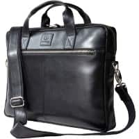 Exacompta Exactive Laptoptasche 39 x 5 x 29 cm Leder Schwarz