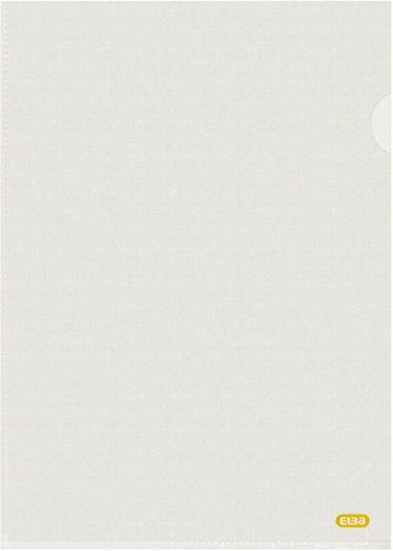 ELBA Protect. & Presenta. Klarsichthülle DIN A4 Transparent PE (Polyethylen) 100 Mikron 0 Löcher 50 Stück