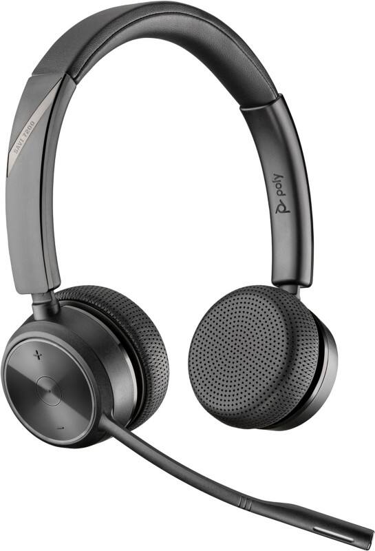 HP Poly Savi Headset Over-the-Head Bluetooth Mono 7220 Schwarz