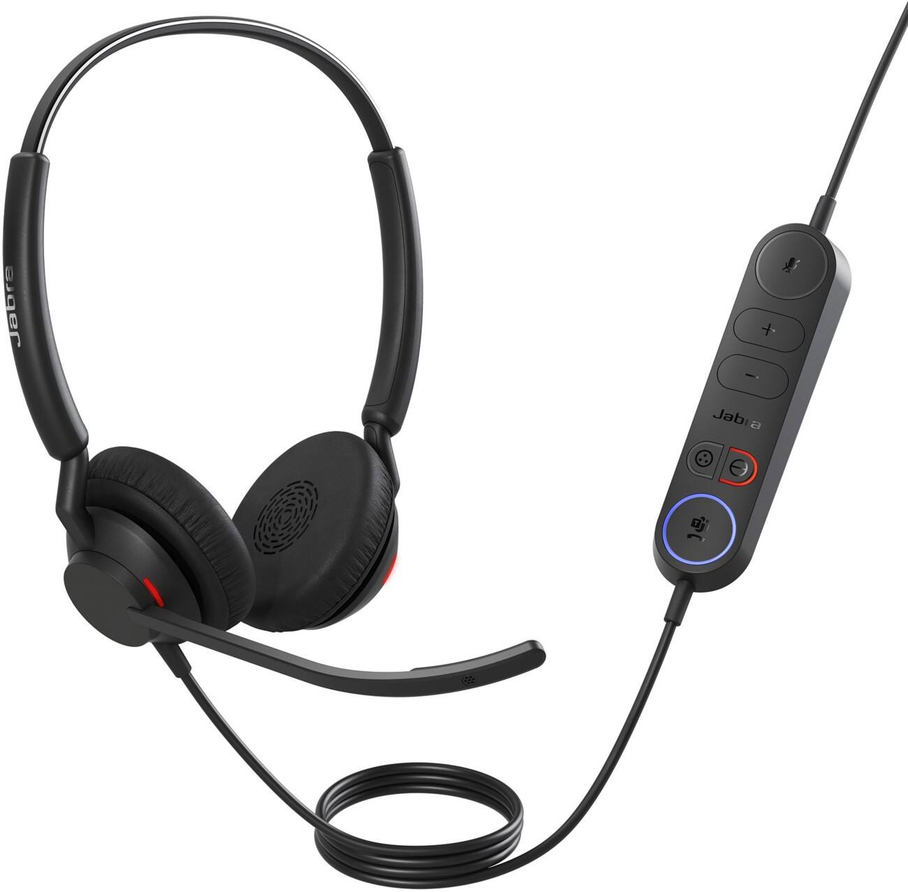 Jabra Headset Over-the-Head Bluetooth Stereo Schwarz