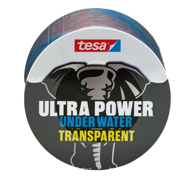 tesa Kraftklebeband tesa Ultra Power 56481 Transparent 50 mm (B) x 1,5 m (L) PVC (Polyvinylchlorid)