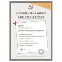 walther design DIN A4 Bilderrahmen KVX130D 22,2 (B) x 1,4 (T) x 31 (H) cm KVX130D