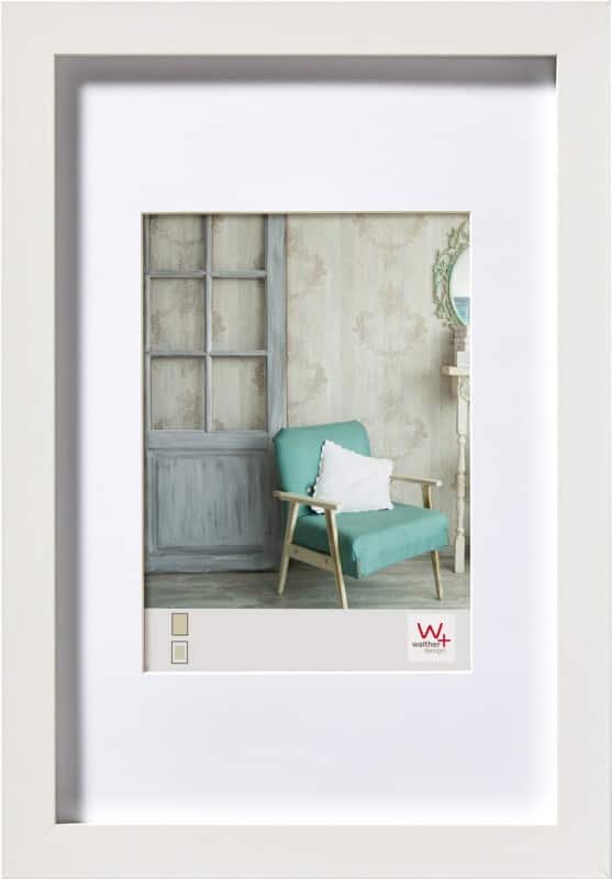 walther design Bilderrahmen EA030W 23 (B) x 3 (T) x 33 (H) cm EA030W