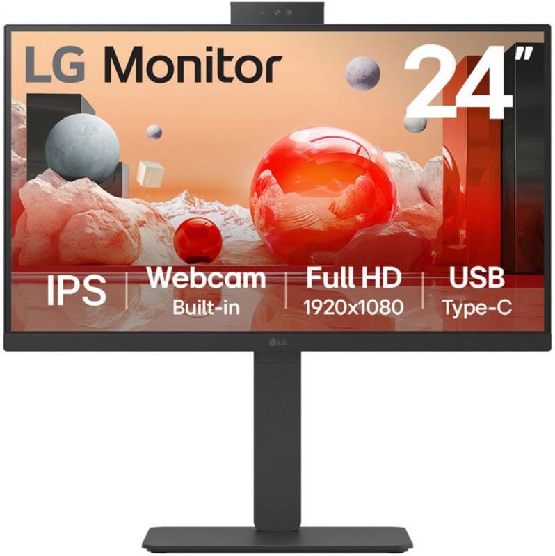LG 60,5 cm (23,8") Monitor 24BA850-B.AEU Schwarz