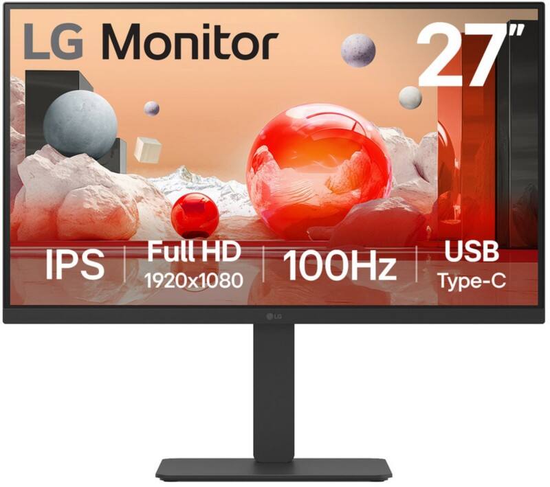 LG 68,6 cm (27") LCD Monitor 27BA650-B.AEU Schwarz