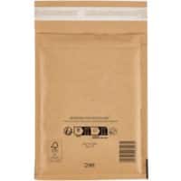 Mail Lite Luftpolster-Versandtaschen C/0 Gold Ohne Fenster Abziehstreifen 200 Stück