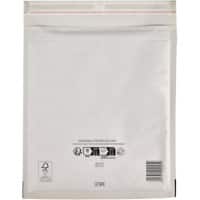 Mail Lite Luftpolster-Versandtaschen E/2 Weiß Ohne Fenster Abziehstreifen 200 Stück