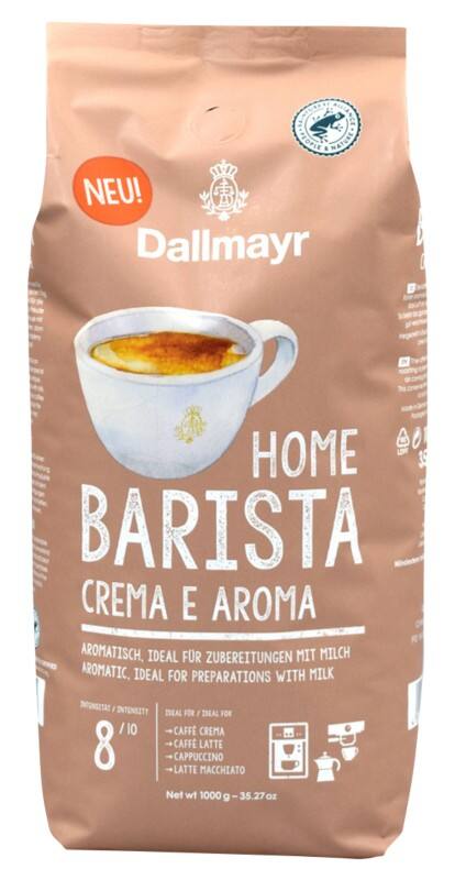 Dallmayr Crema e Aroma Kaffeebohnen 8 dunkel 1 kg