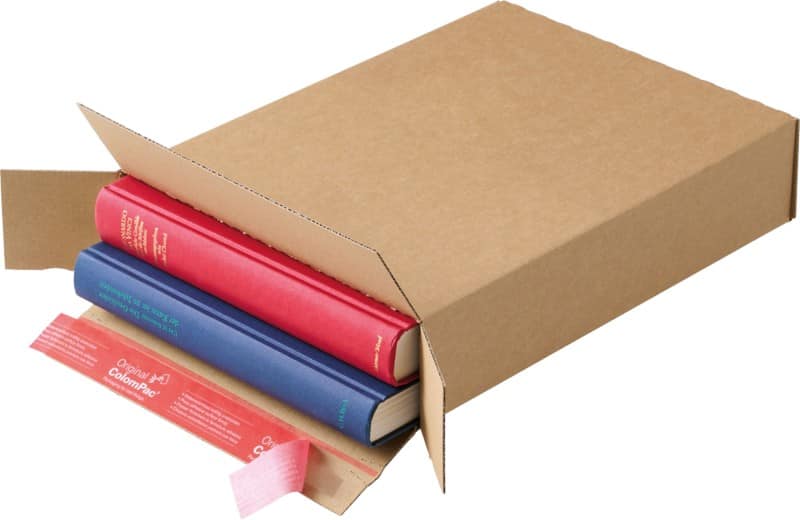 ColomPac Wellpappkarton 80 mm (H) Braun Packung mit 20 Schachteln