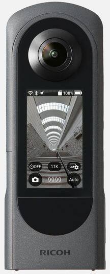 Ricoh Kamera 48 Megapixel Grau, Schwarz