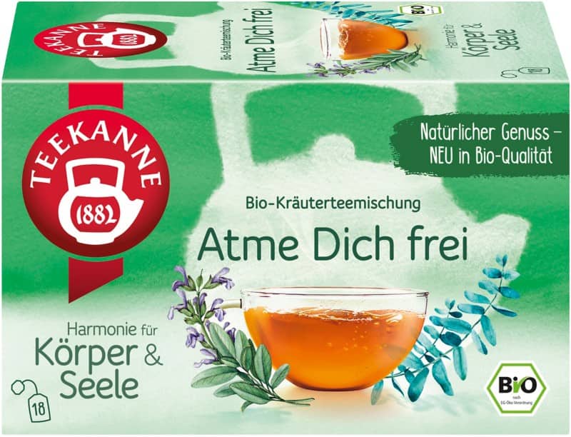 TEEKANNE Atme Dich frei Tee 36 g 18 Stück